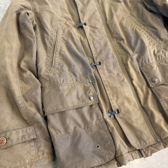 J.Crew Men's Brown and Khaki Jacket - Picture 2 of 2